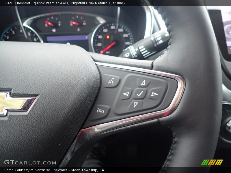 Nightfall Gray Metallic / Jet Black 2020 Chevrolet Equinox Premier AWD