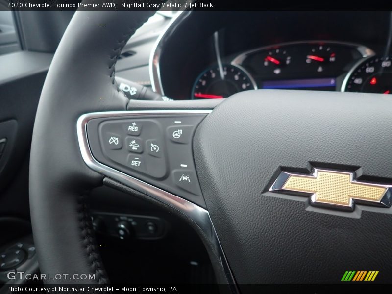 Nightfall Gray Metallic / Jet Black 2020 Chevrolet Equinox Premier AWD