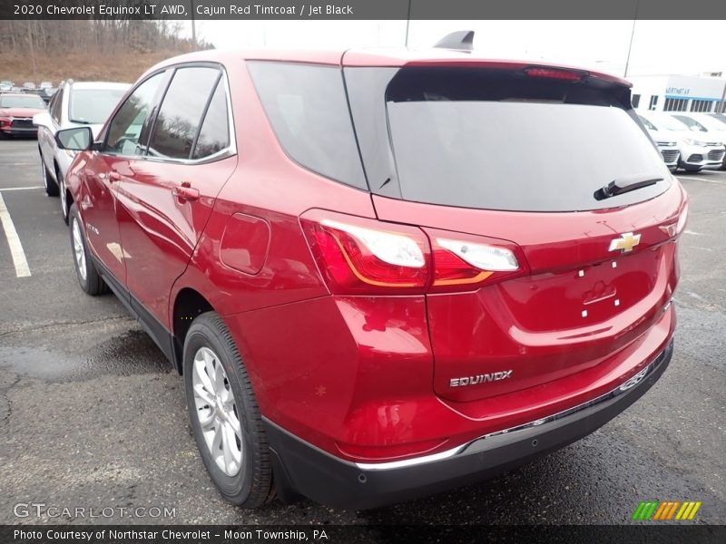 Cajun Red Tintcoat / Jet Black 2020 Chevrolet Equinox LT AWD