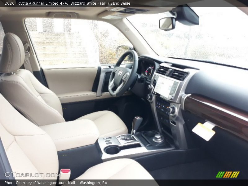 Blizzard White Pearl / Sand Beige 2020 Toyota 4Runner Limited 4x4