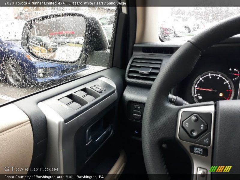 Blizzard White Pearl / Sand Beige 2020 Toyota 4Runner Limited 4x4