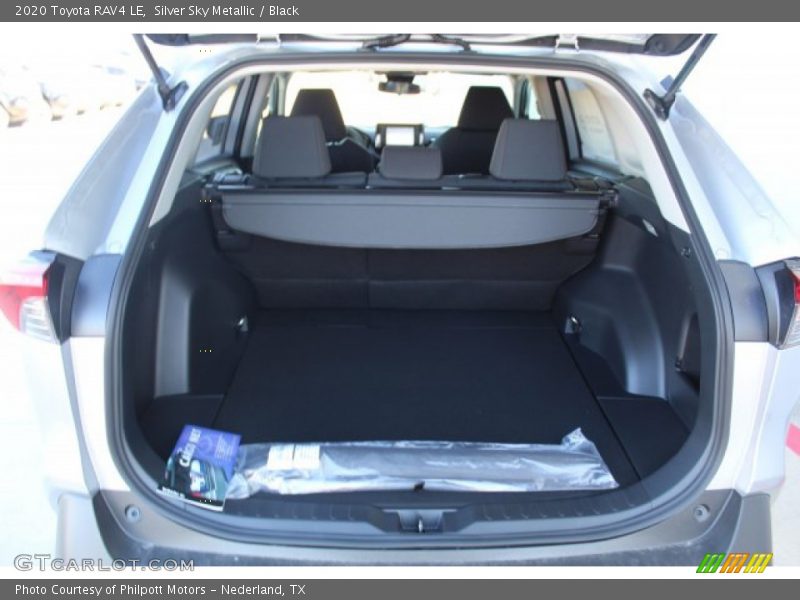 Silver Sky Metallic / Black 2020 Toyota RAV4 LE