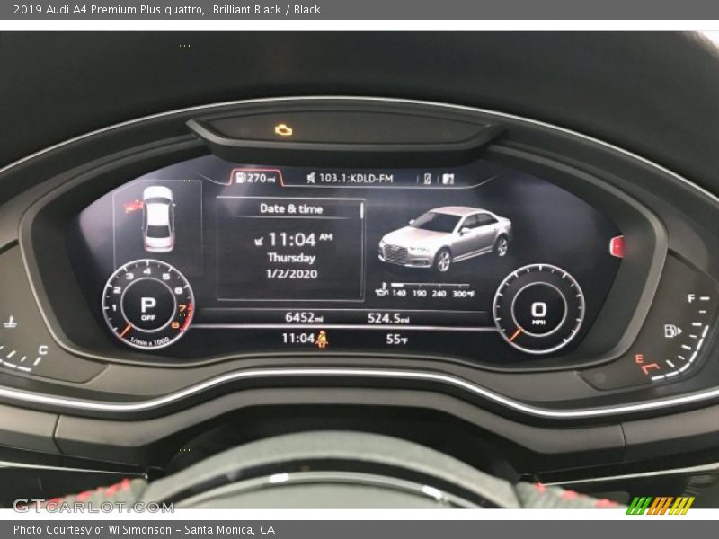  2019 A4 Premium Plus quattro Premium Plus quattro Gauges