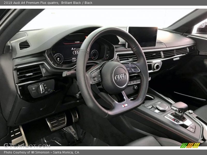 Dashboard of 2019 A4 Premium Plus quattro