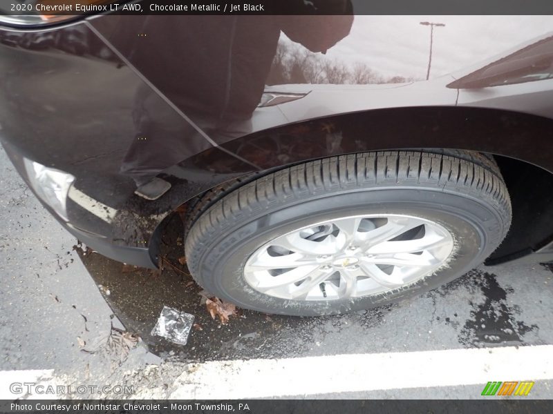 Chocolate Metallic / Jet Black 2020 Chevrolet Equinox LT AWD