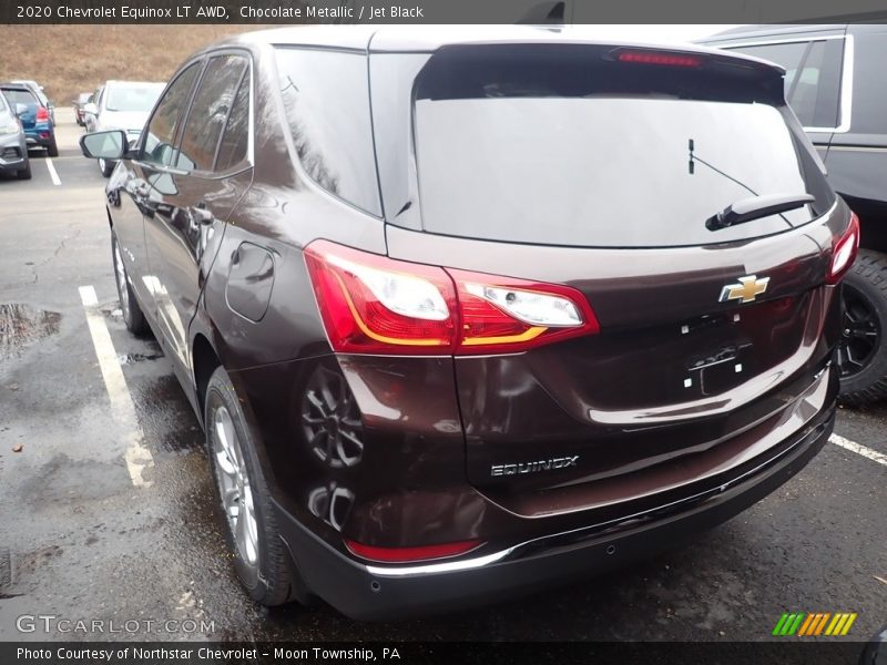 Chocolate Metallic / Jet Black 2020 Chevrolet Equinox LT AWD