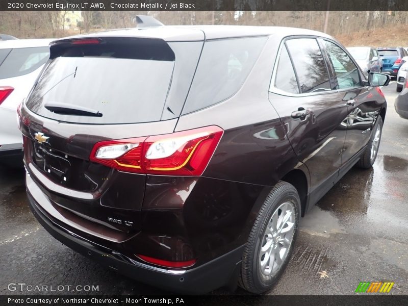 Chocolate Metallic / Jet Black 2020 Chevrolet Equinox LT AWD