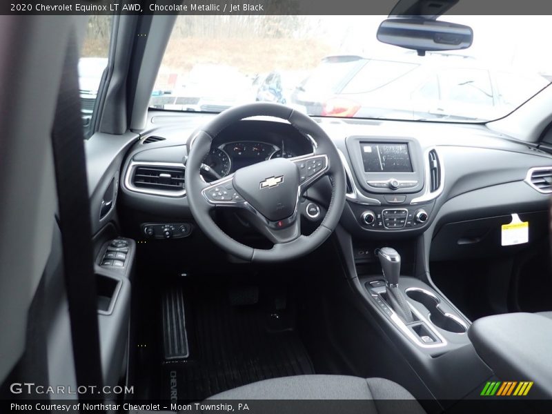 Chocolate Metallic / Jet Black 2020 Chevrolet Equinox LT AWD