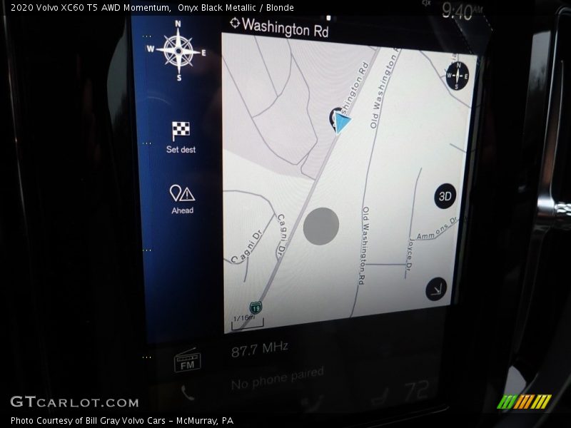 Onyx Black Metallic / Blonde 2020 Volvo XC60 T5 AWD Momentum