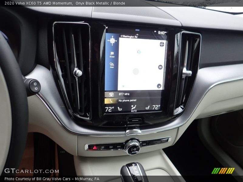 Onyx Black Metallic / Blonde 2020 Volvo XC60 T5 AWD Momentum