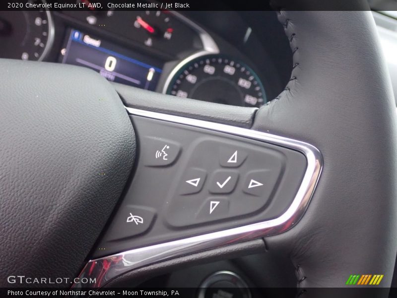 Chocolate Metallic / Jet Black 2020 Chevrolet Equinox LT AWD