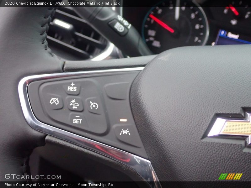 Chocolate Metallic / Jet Black 2020 Chevrolet Equinox LT AWD
