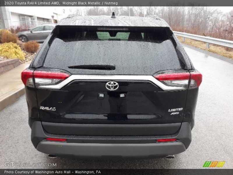 Midnight Black Metallic / Nutmeg 2020 Toyota RAV4 Limited AWD