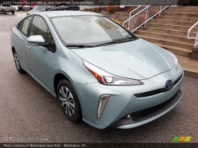 Front 3/4 View of 2020 Prius LE AWD-e