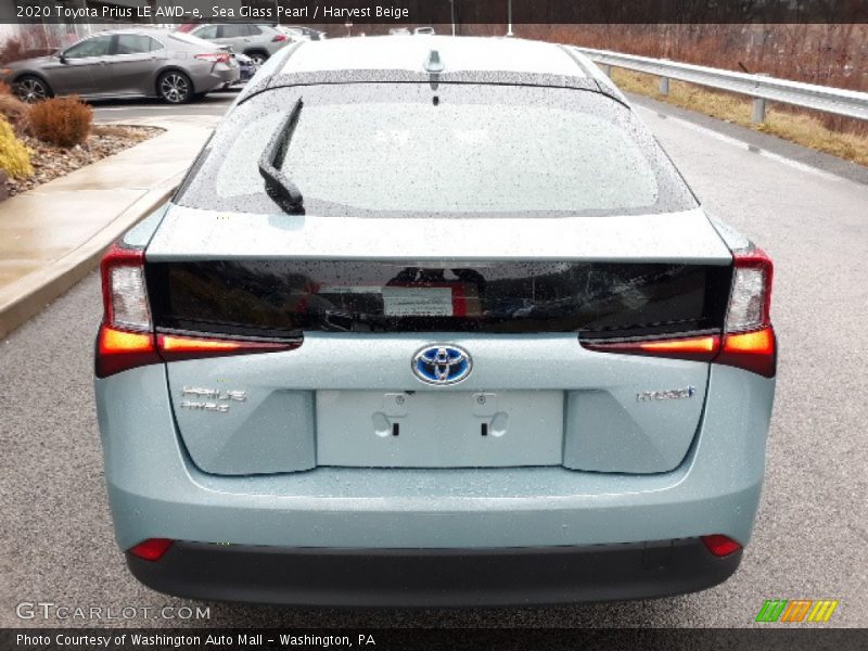 Sea Glass Pearl / Harvest Beige 2020 Toyota Prius LE AWD-e