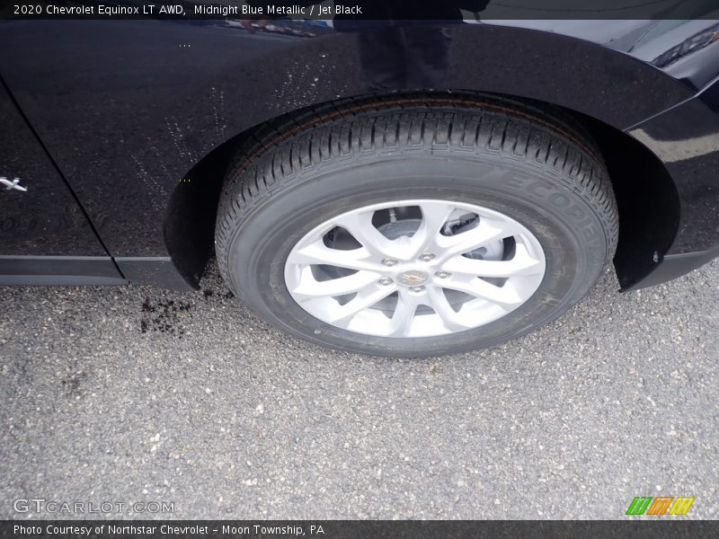 Midnight Blue Metallic / Jet Black 2020 Chevrolet Equinox LT AWD