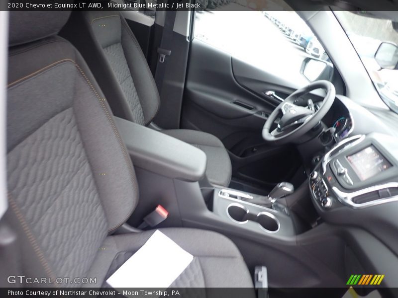 Midnight Blue Metallic / Jet Black 2020 Chevrolet Equinox LT AWD