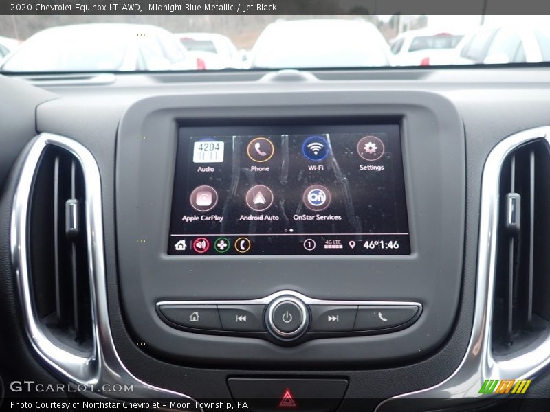 Midnight Blue Metallic / Jet Black 2020 Chevrolet Equinox LT AWD