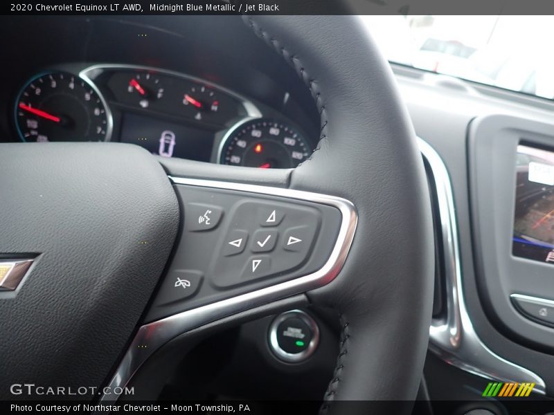 Midnight Blue Metallic / Jet Black 2020 Chevrolet Equinox LT AWD