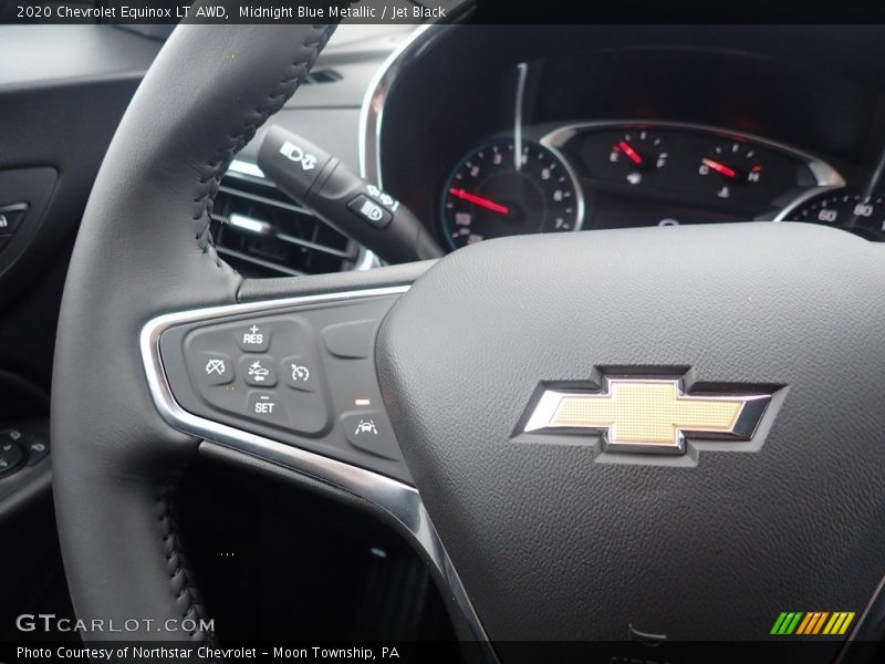 Midnight Blue Metallic / Jet Black 2020 Chevrolet Equinox LT AWD