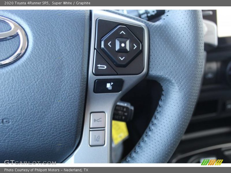 Super White / Graphite 2020 Toyota 4Runner SR5