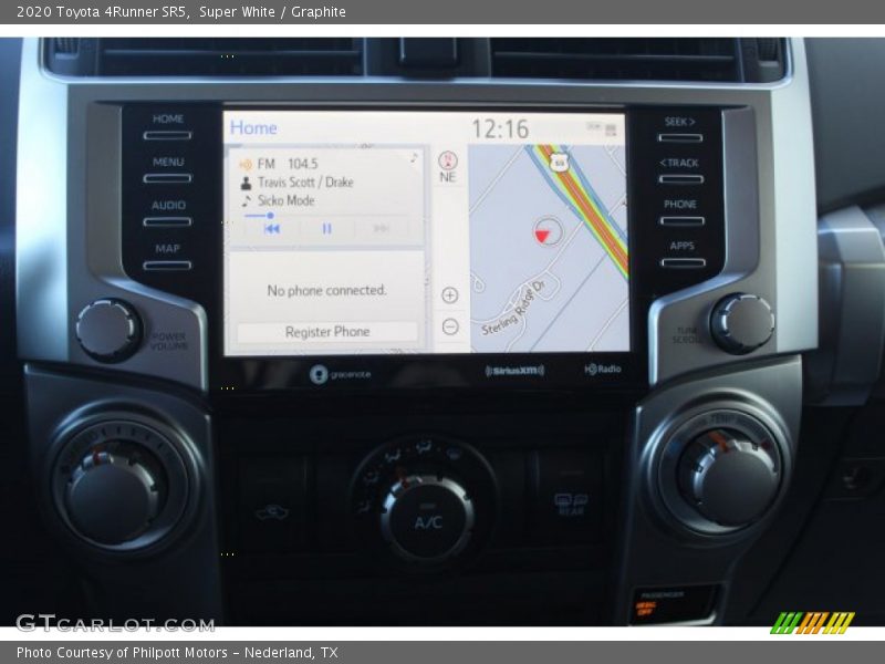 Super White / Graphite 2020 Toyota 4Runner SR5