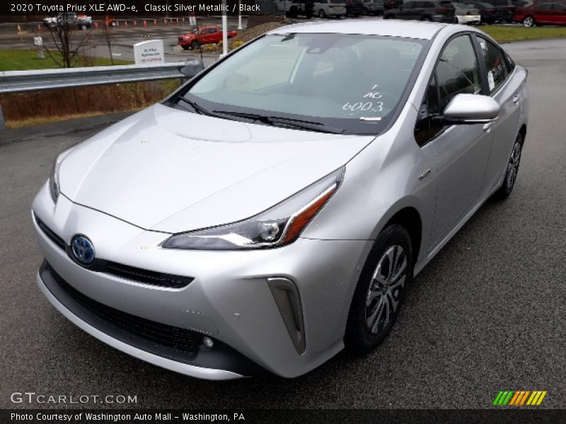  2020 Prius XLE AWD-e Classic Silver Metallic