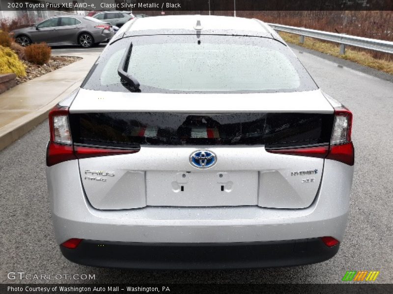 Classic Silver Metallic / Black 2020 Toyota Prius XLE AWD-e