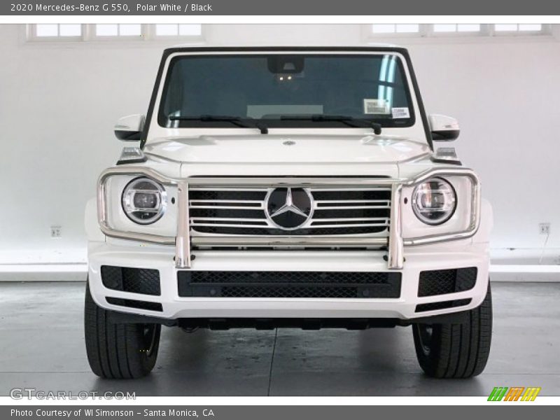 Polar White / Black 2020 Mercedes-Benz G 550