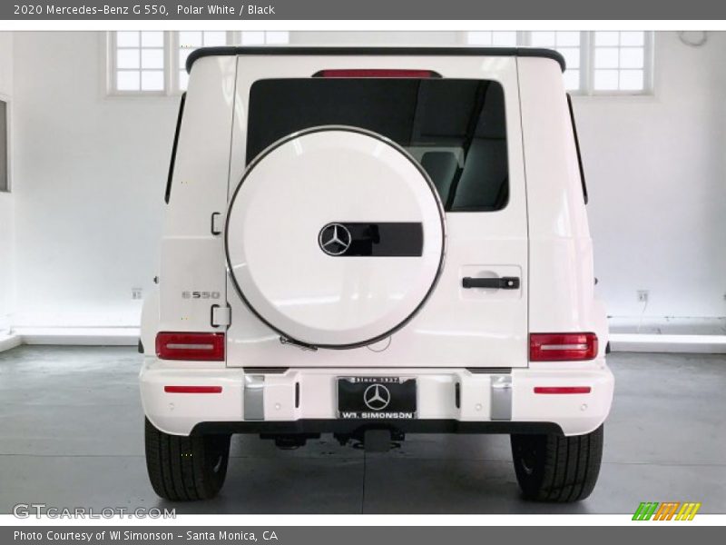 Polar White / Black 2020 Mercedes-Benz G 550