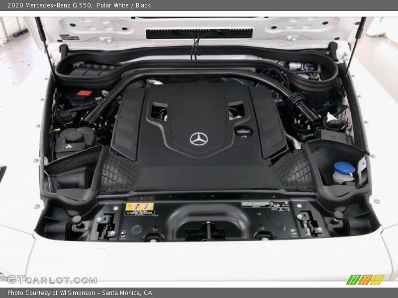  2020 G 550 Engine - 4.0 Liter DI biturbo DOHC 32-Valve VVT V8