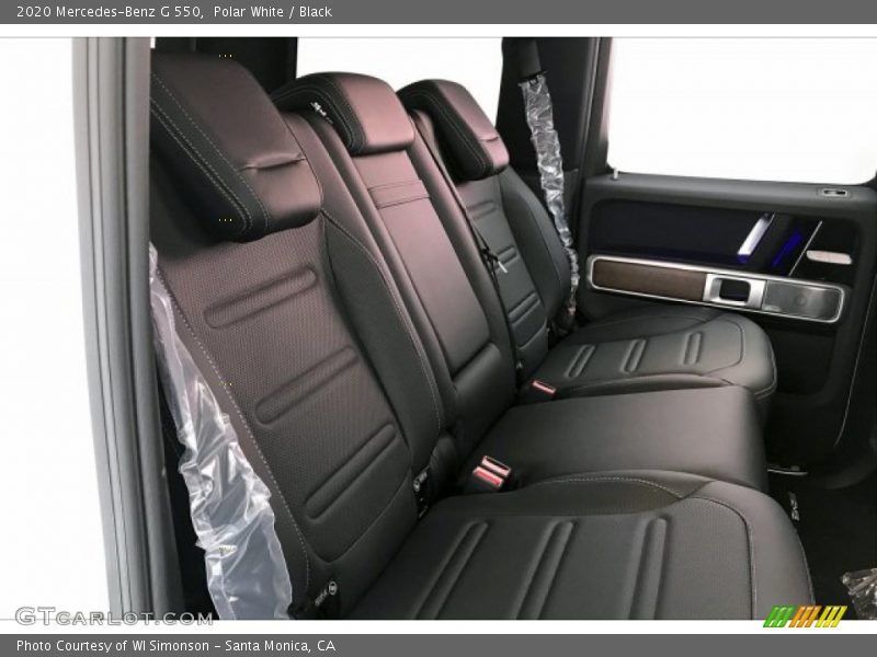 Rear Seat of 2020 G 550