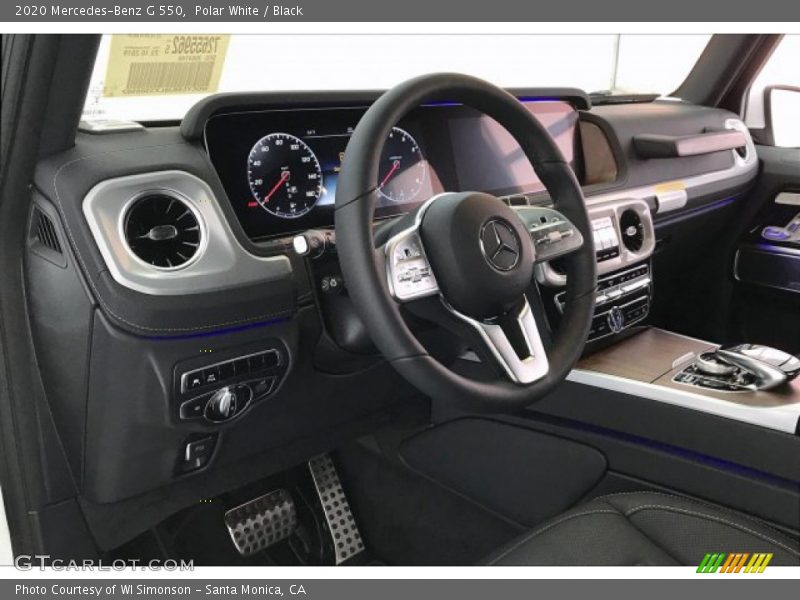 Polar White / Black 2020 Mercedes-Benz G 550