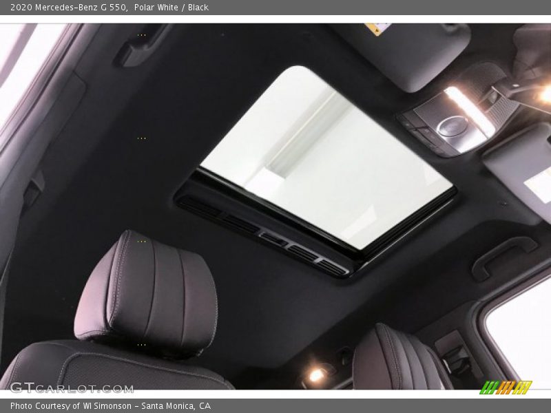 Sunroof of 2020 G 550