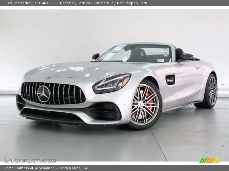 Front 3/4 View of 2020 AMG GT C Roadster