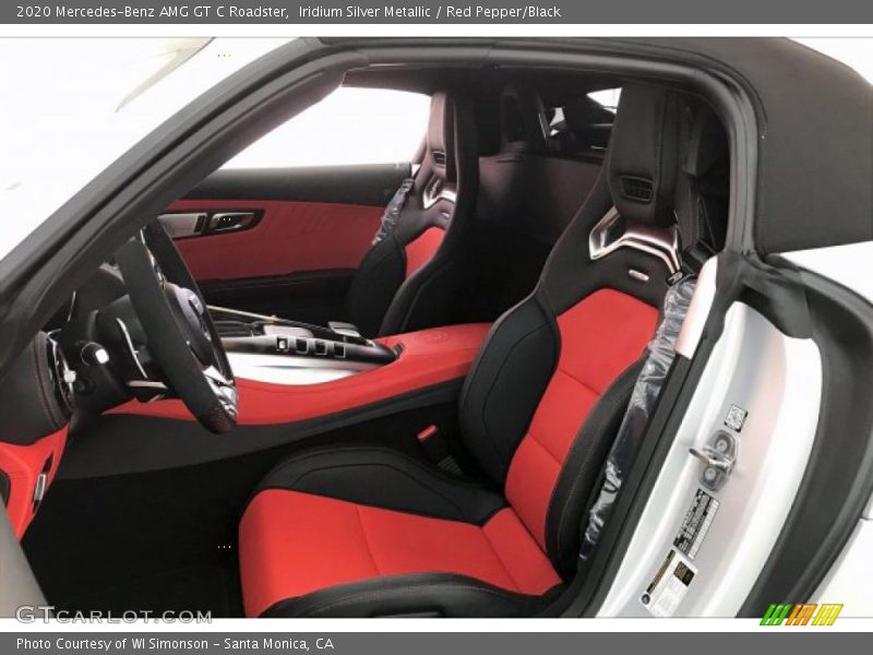  2020 AMG GT C Roadster Red Pepper/Black Interior