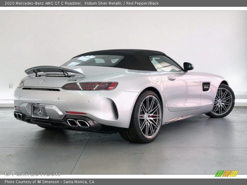  2020 AMG GT C Roadster Iridium Silver Metallic
