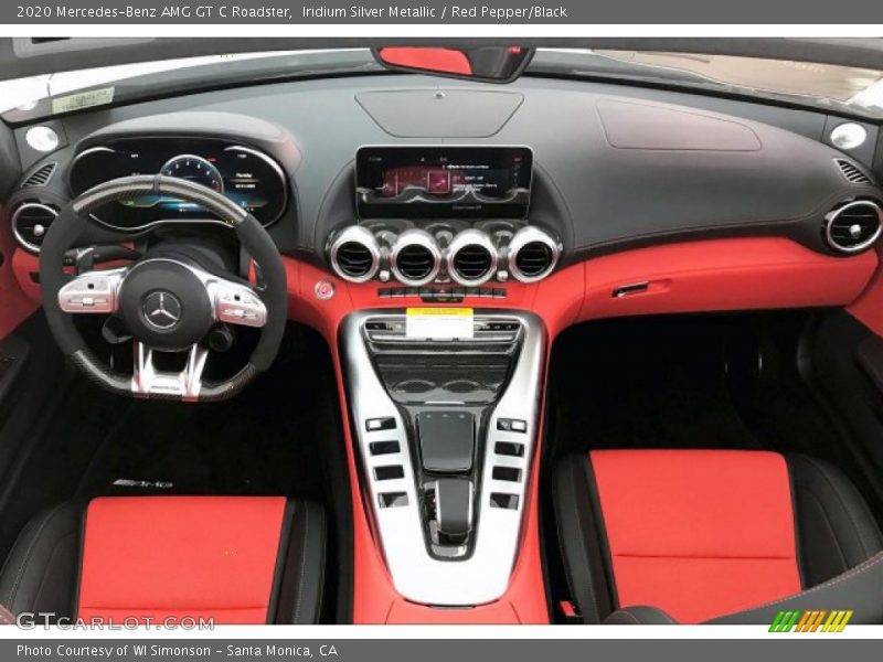 Dashboard of 2020 AMG GT C Roadster