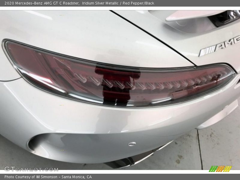 Iridium Silver Metallic / Red Pepper/Black 2020 Mercedes-Benz AMG GT C Roadster