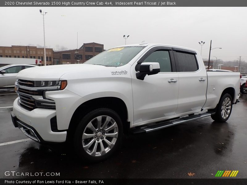 Iridescent Pearl Tricoat / Jet Black 2020 Chevrolet Silverado 1500 High Country Crew Cab 4x4