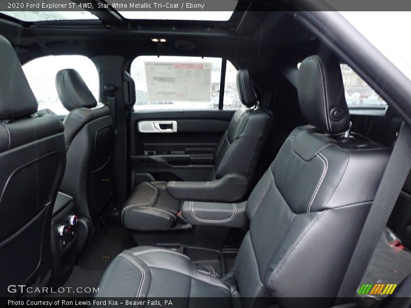 Rear Seat of 2020 Explorer ST 4WD