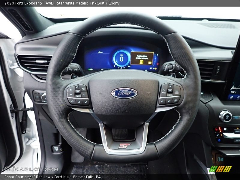 2020 Explorer ST 4WD Steering Wheel