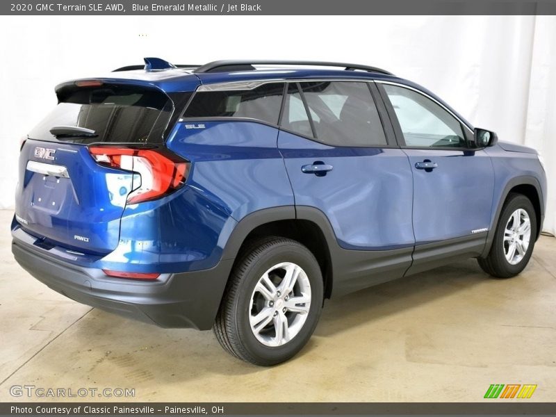 Blue Emerald Metallic / Jet Black 2020 GMC Terrain SLE AWD