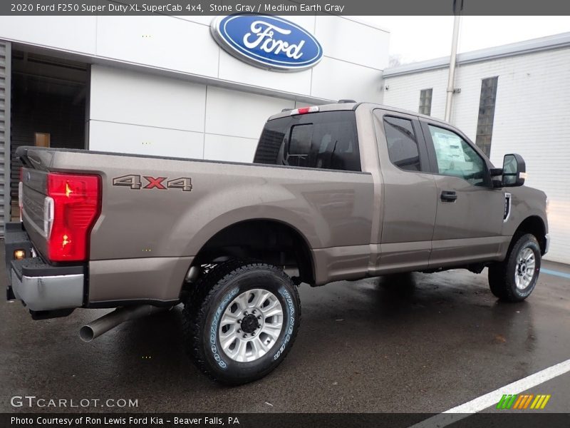Stone Gray / Medium Earth Gray 2020 Ford F250 Super Duty XL SuperCab 4x4