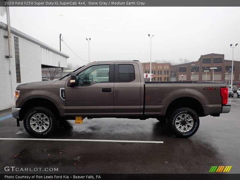 Stone Gray / Medium Earth Gray 2020 Ford F250 Super Duty XL SuperCab 4x4
