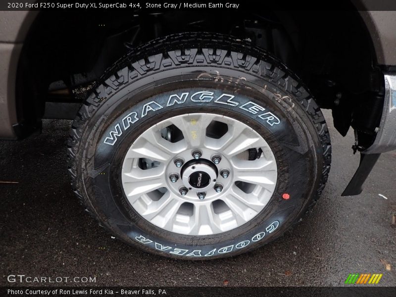 Stone Gray / Medium Earth Gray 2020 Ford F250 Super Duty XL SuperCab 4x4