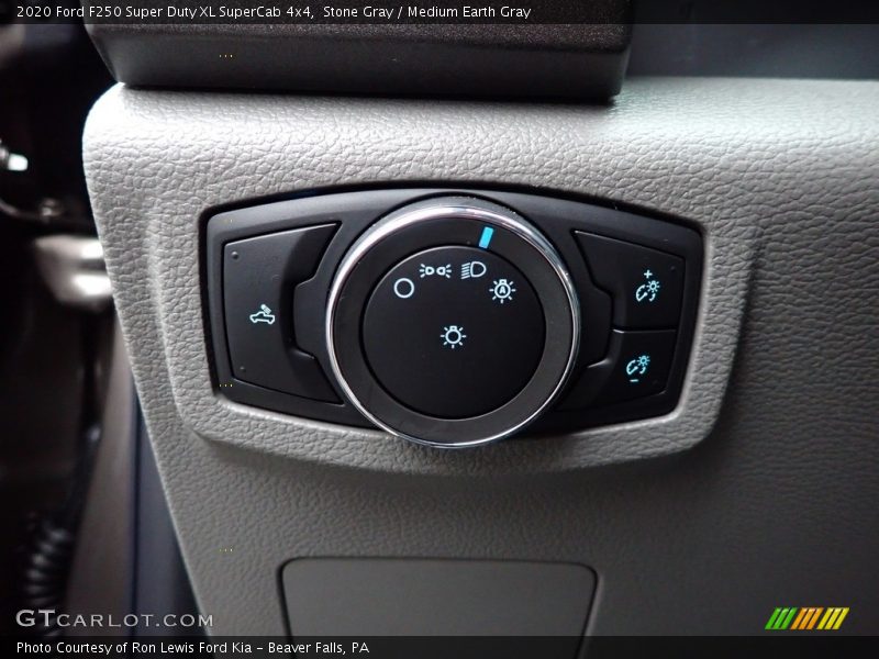 Stone Gray / Medium Earth Gray 2020 Ford F250 Super Duty XL SuperCab 4x4