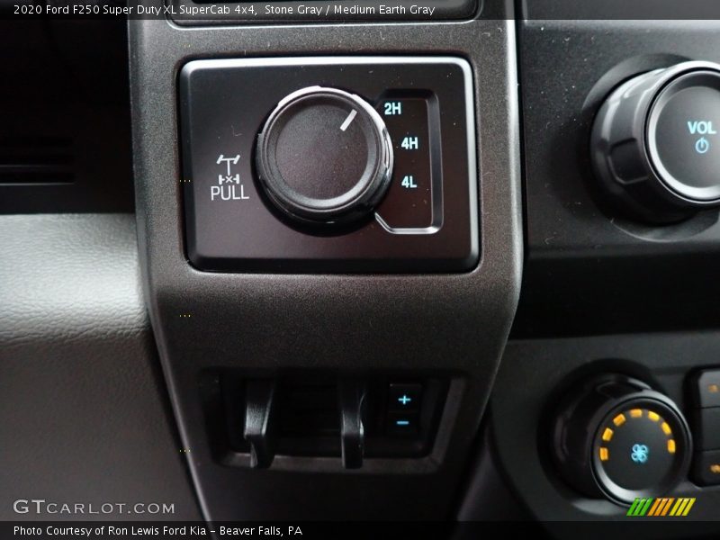 Stone Gray / Medium Earth Gray 2020 Ford F250 Super Duty XL SuperCab 4x4