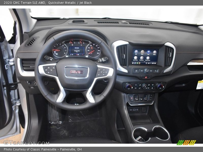 Quicksilver Metallic / Jet Black 2020 GMC Terrain SLE AWD