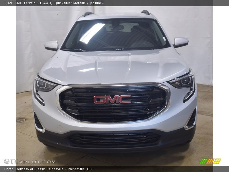 Quicksilver Metallic / Jet Black 2020 GMC Terrain SLE AWD